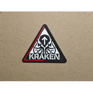 Шеврон ПВХ спецпідрозділ "KRAKEN" (КРАКЕН) Гумовий шеврон спецпідрозділу Кракен (AN-12-182-10)